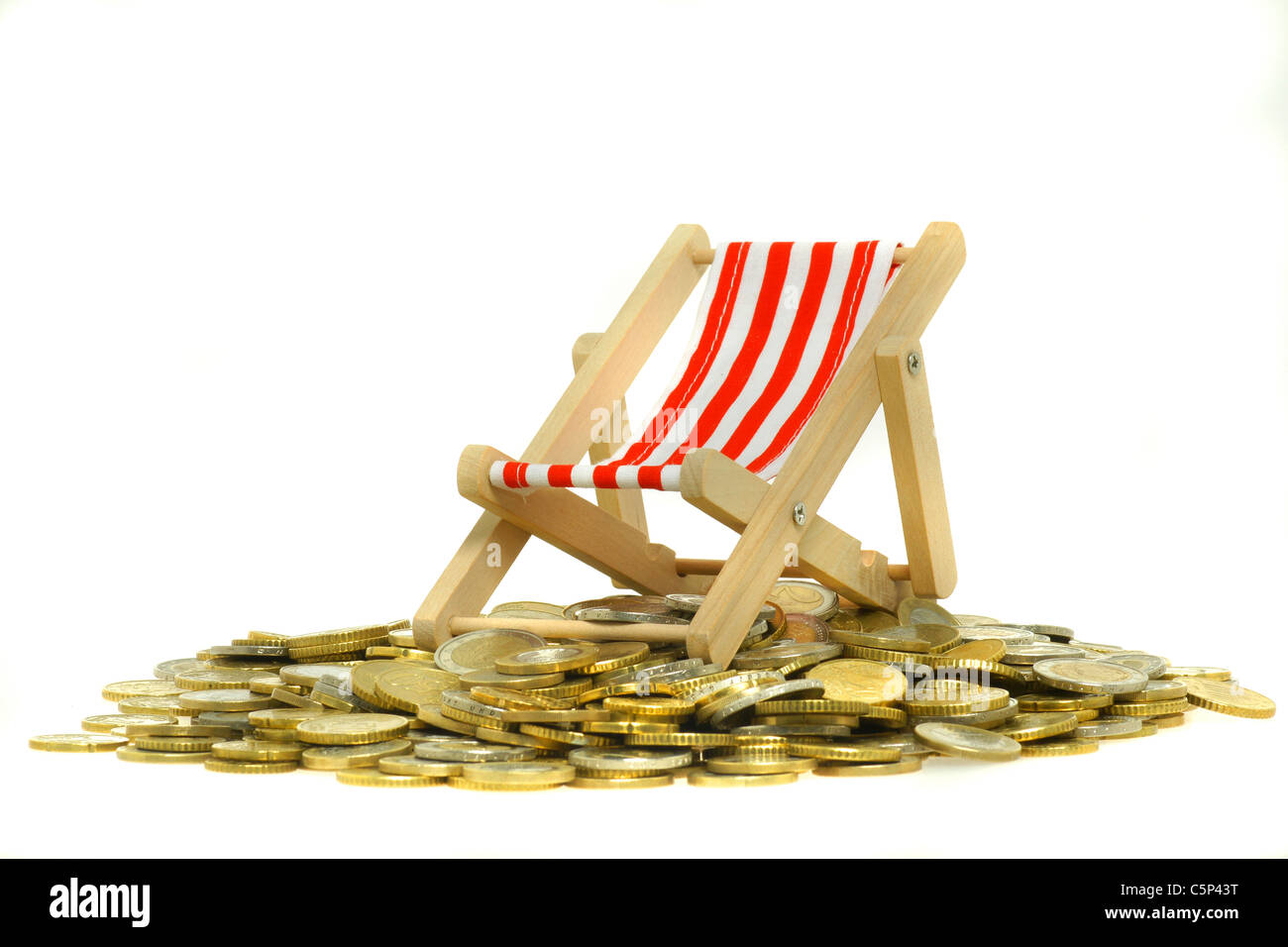 Maison de vacances de l'argent Banque D'Images