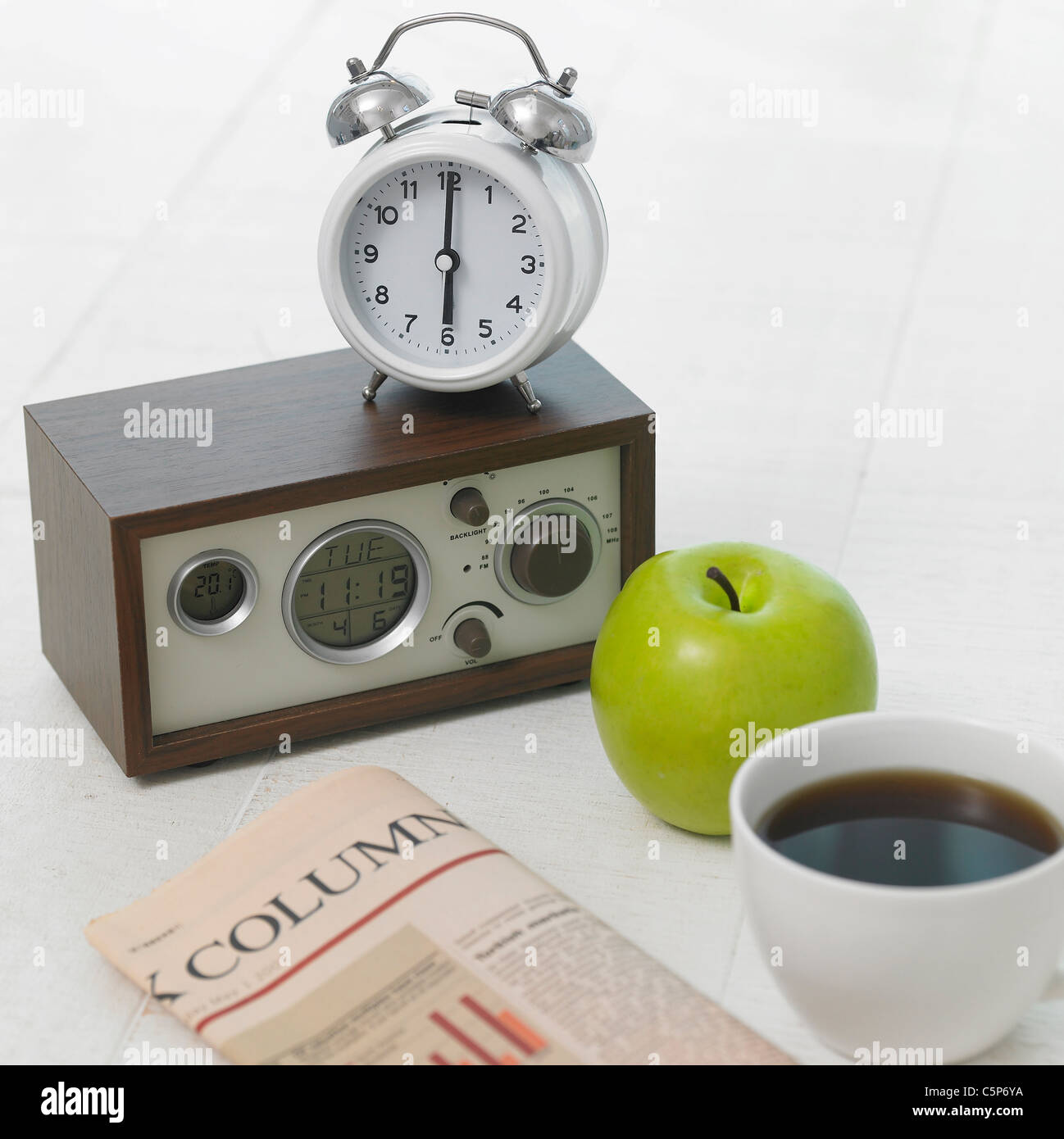 Radio et autres objets Banque D'Images