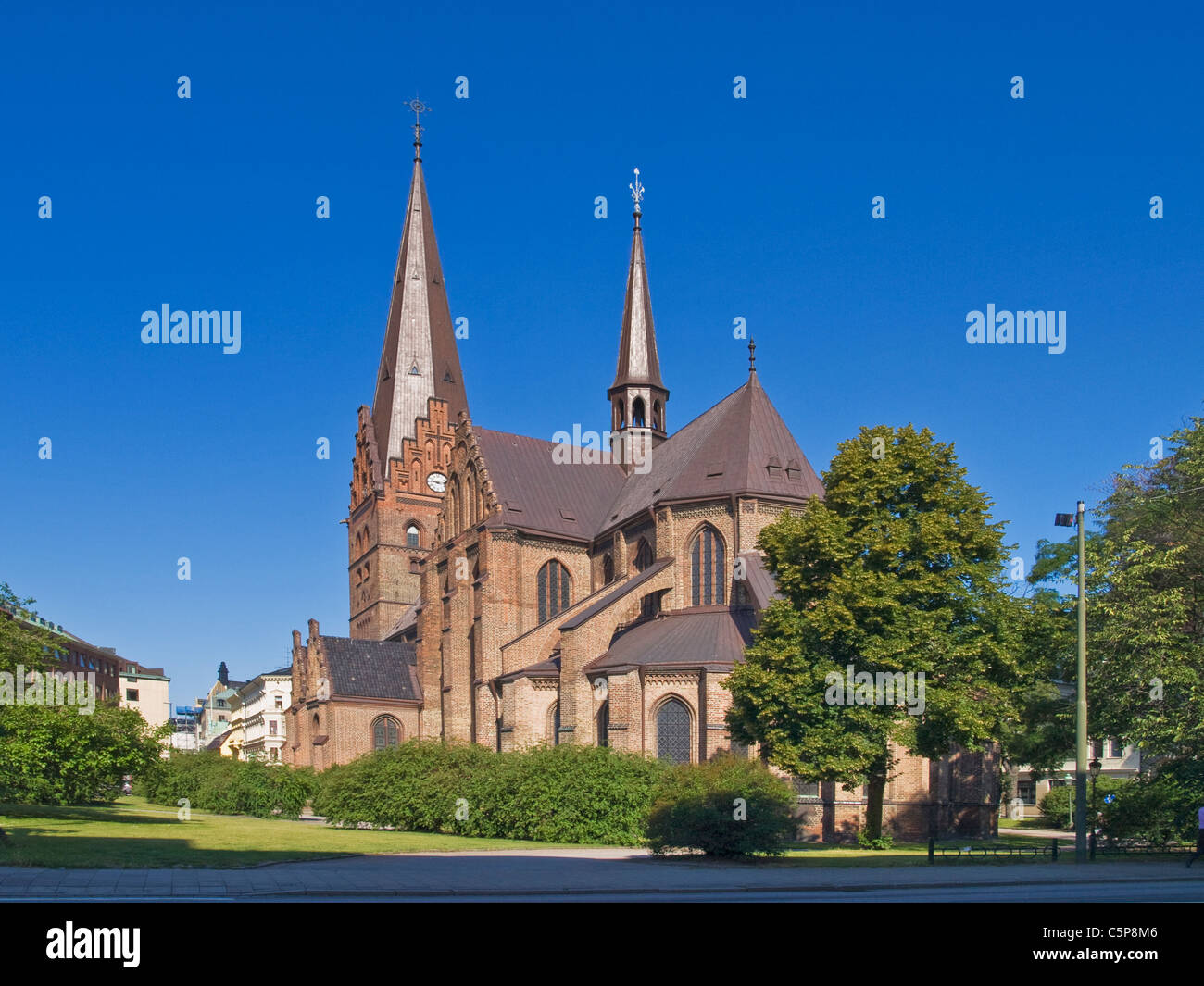 St Petri Kirche, Malmö | Eglise St Peter Malmö Banque D'Images