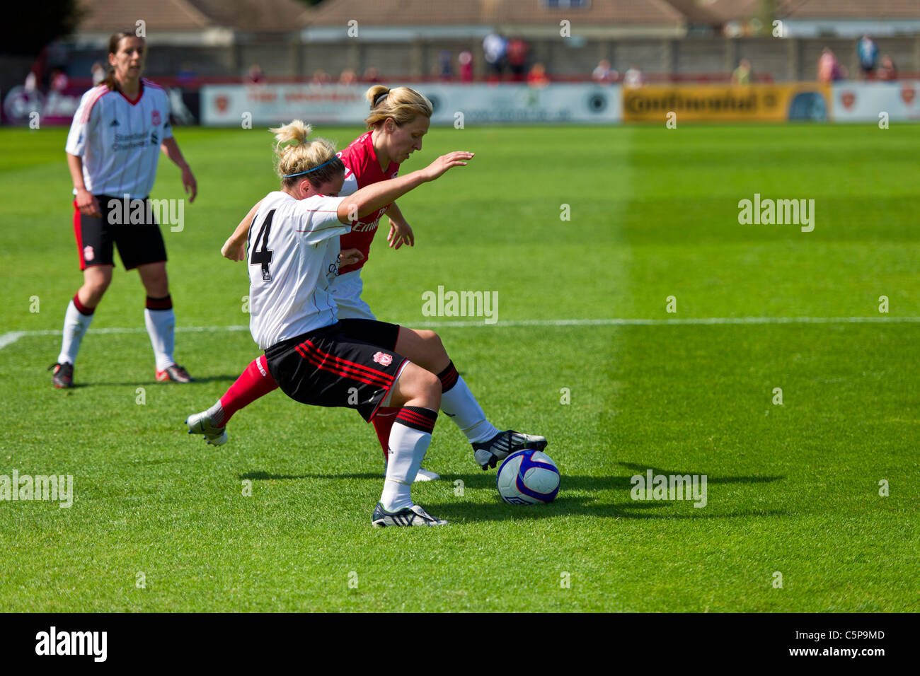 Super League Football Femmes Banque D'Images