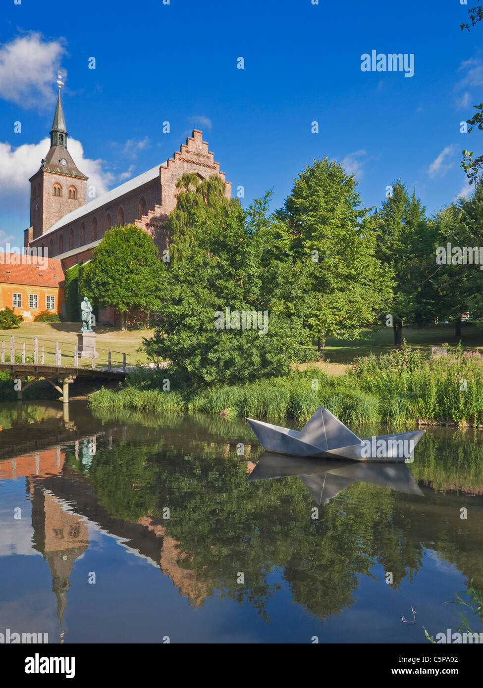 Domkirche, Odense | La Cathédrale d'Odense Banque D'Images