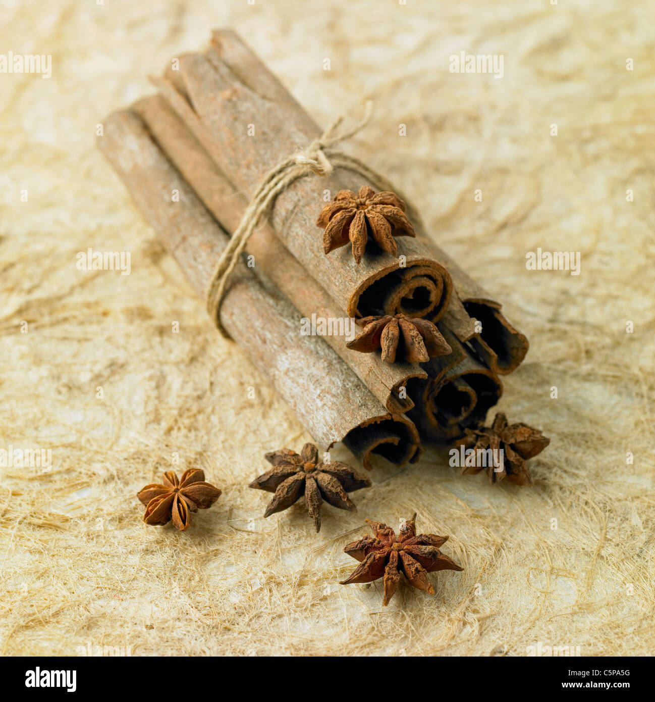 Cannelle et anis Banque D'Images