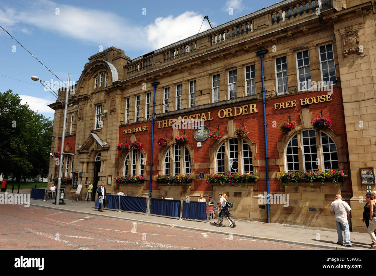 La commande postale pub, le centre-ville de Blackburn. Banque D'Images