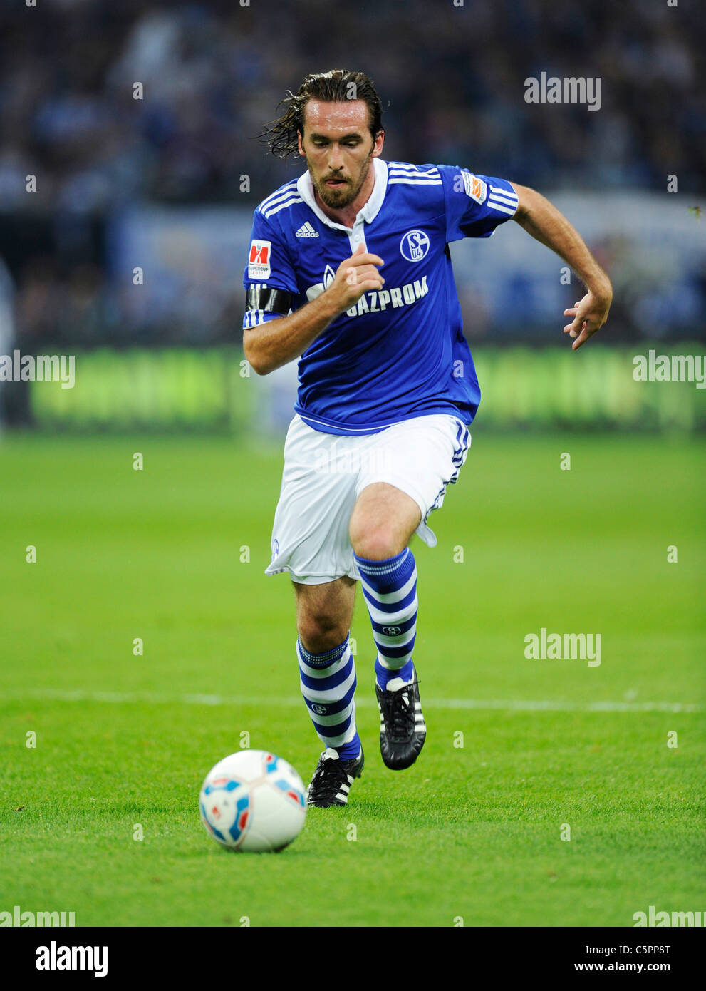 Christian Fuchs (S04), Schalke 04 Banque D'Images