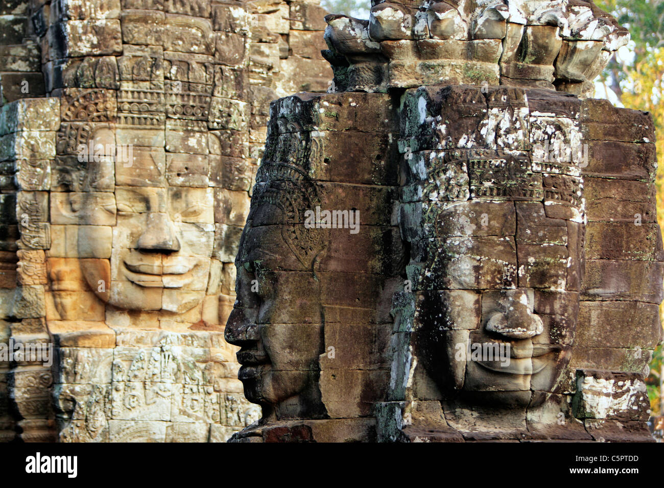 Angkor, Cambodge Banque D'Images