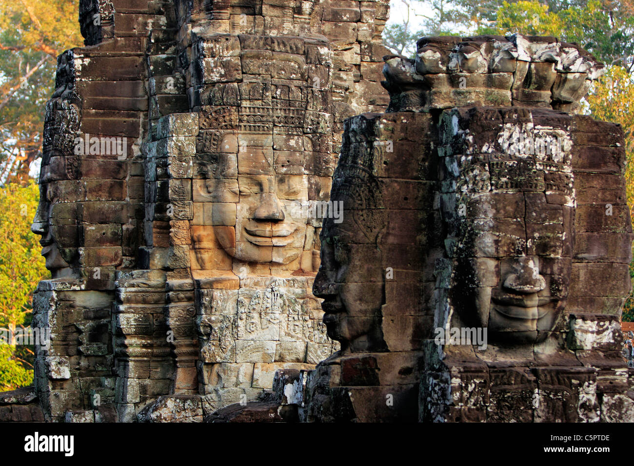 Angkor, Cambodge Banque D'Images