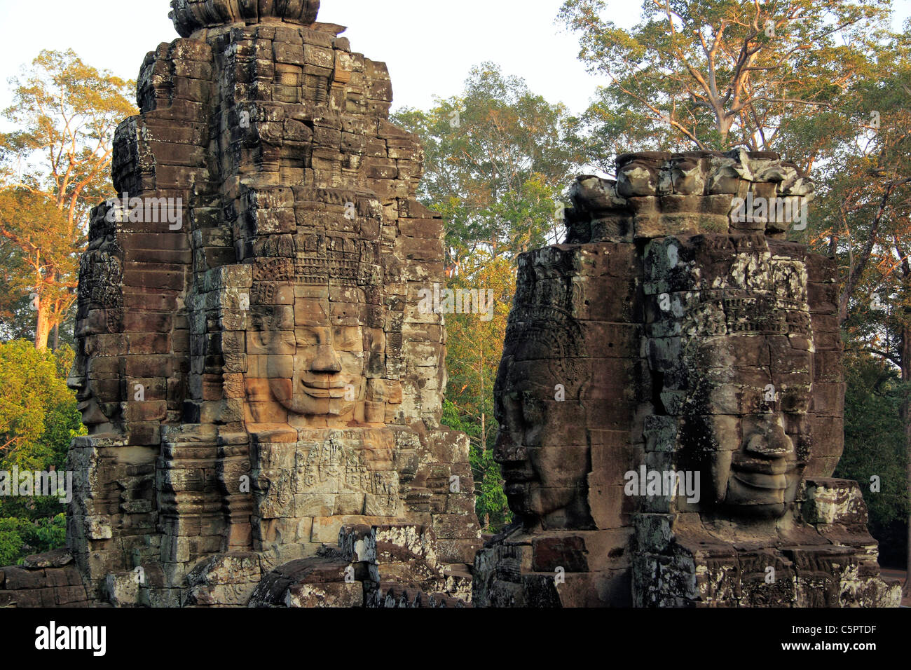 Angkor, Cambodge Banque D'Images