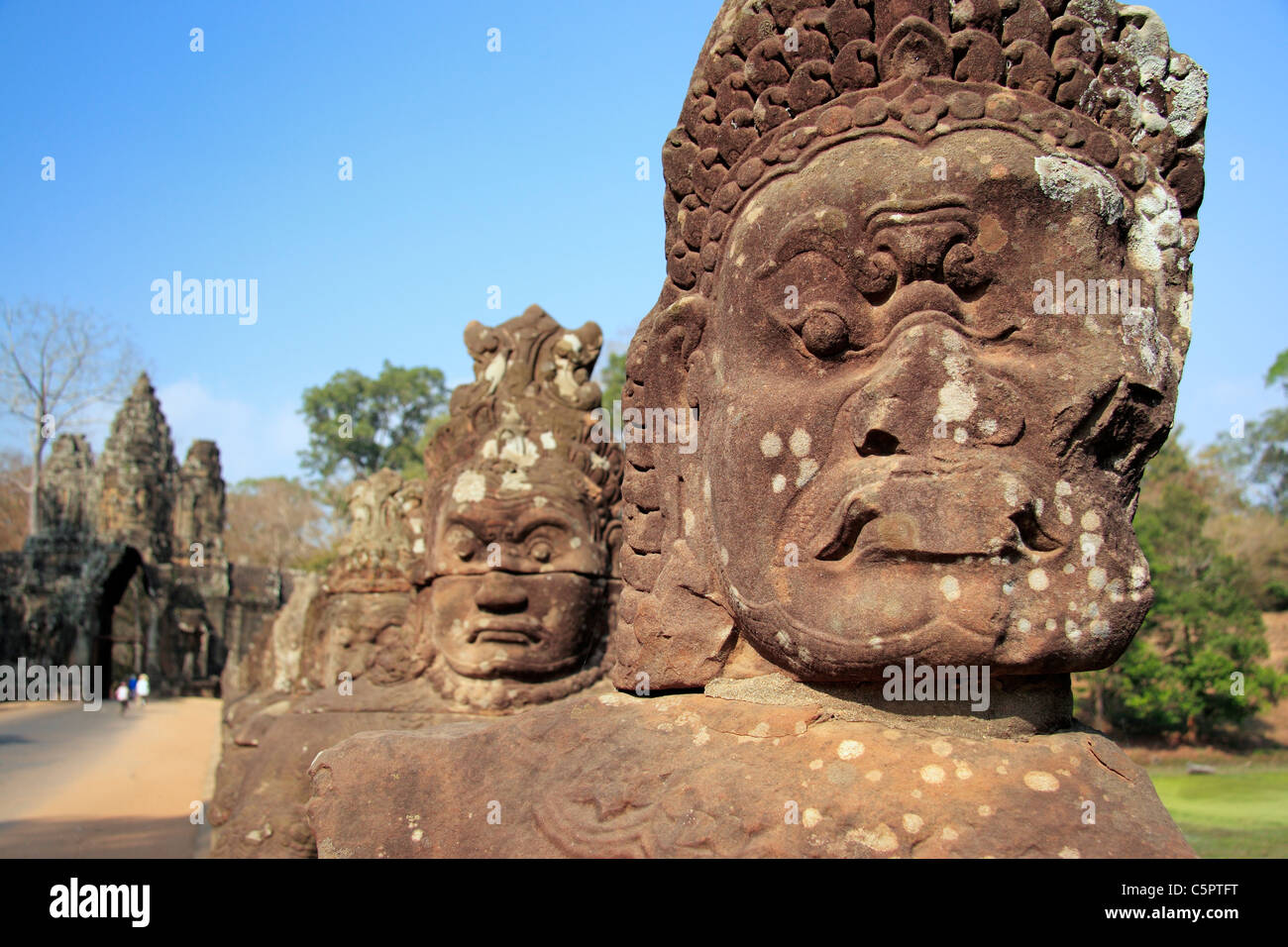 Angkor, Cambodge Banque D'Images