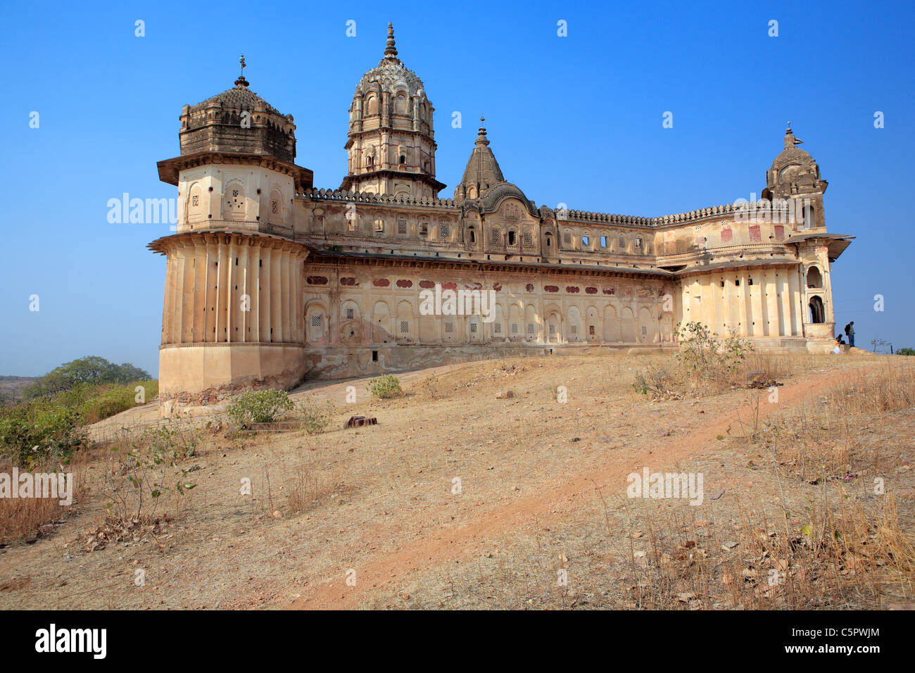 Lakshmi Narayan temple (fin du xviiie siècle), Orchha, état du Madhya Pradesh, Inde Banque D'Images