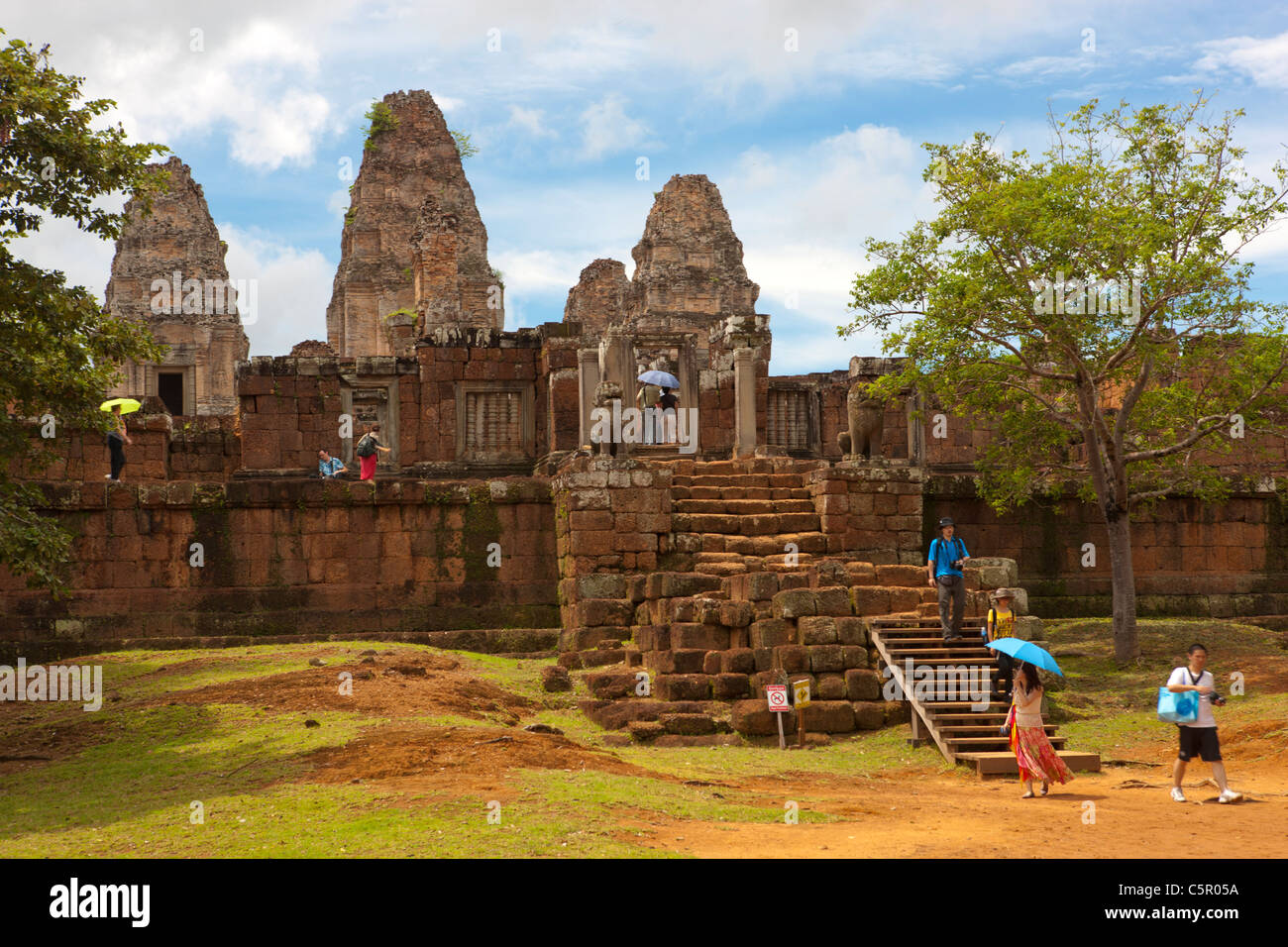 Prasat Pre Rup (tourner le corps), Angkor, Site du patrimoine mondial de l'UNESCO, Siem Reap, Cambodge, Asie du sud-est Banque D'Images