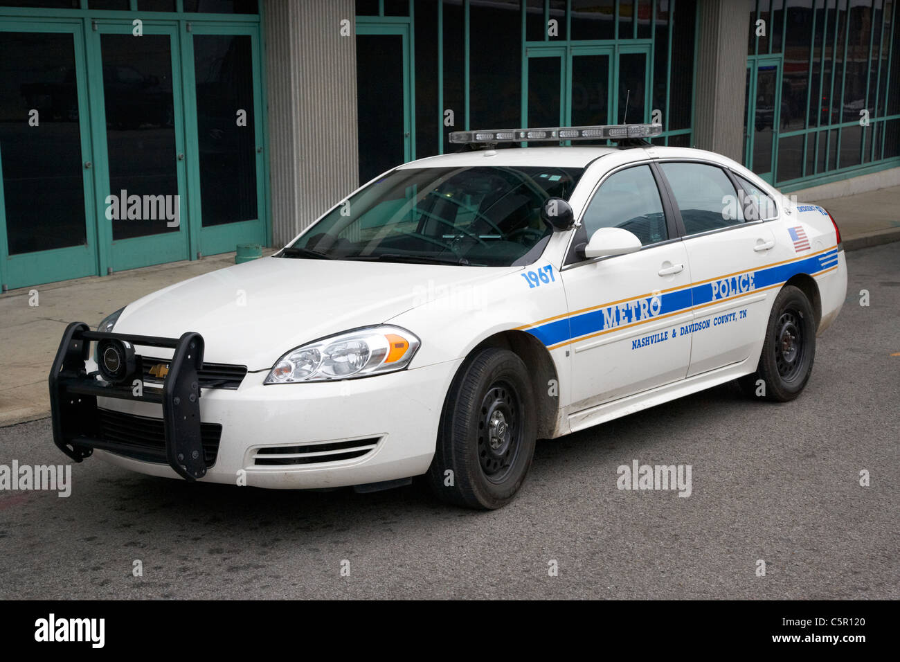 Metro Police Squad location Comté de Davidson Nashville Tennessee USA Banque D'Images