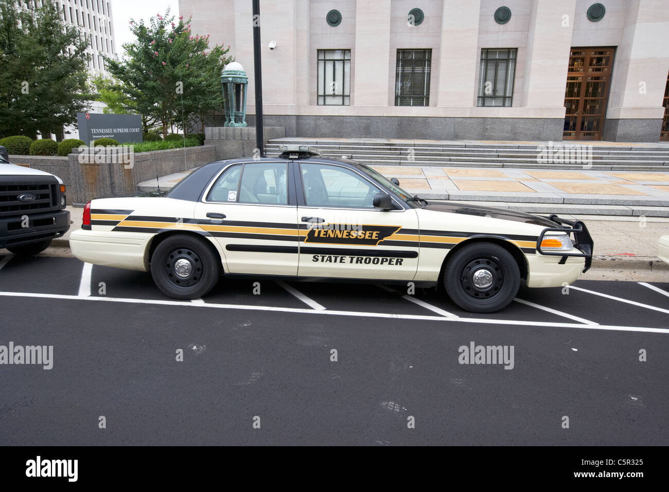 Tennessee state trooper voiture de patrouille Nashville Tennessee USA Banque D'Images
