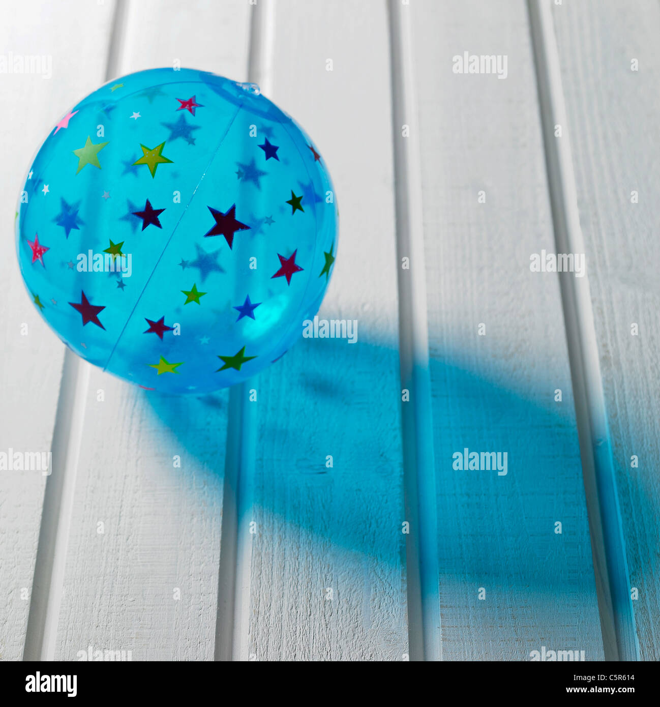 Un ballon de plage Banque D'Images