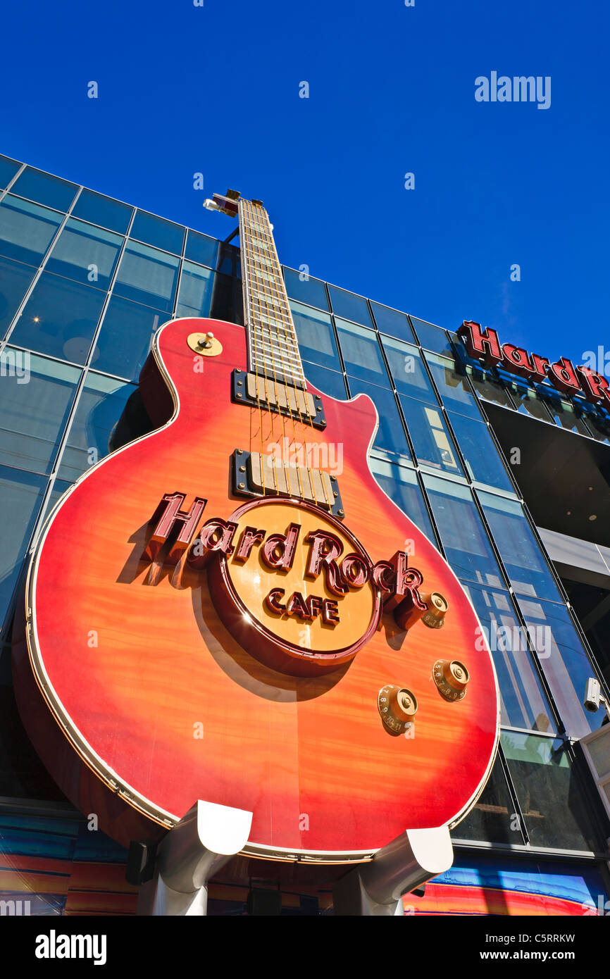 Hard Rock Cafe, Las Vegas, Nevada, USA Banque D'Images
