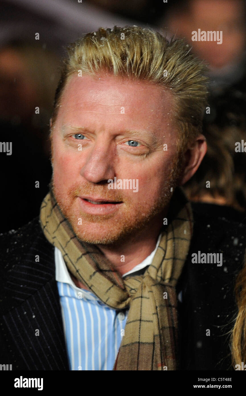 Boris Becker Head Shot 2011 - Image Copyright Hollywood Headshots Banque D'Images
