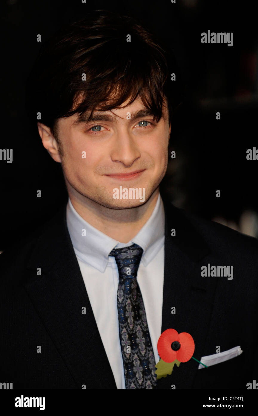 Daniel Radcliffe Head Shot 2010 - Droit d'auteur des coups de tête d'Hollywood Banque D'Images