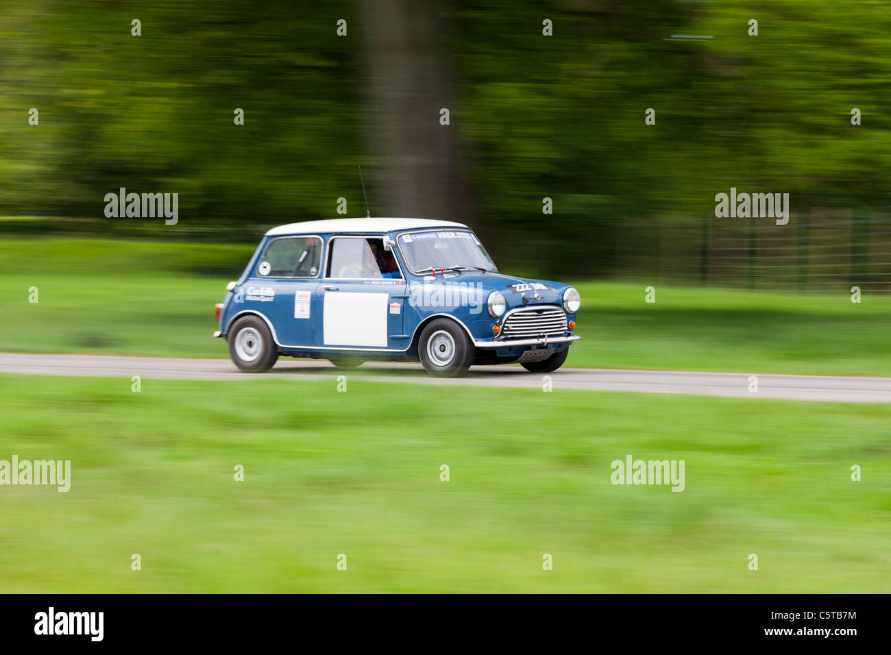 Mini à Chatsworth Rally Show Events Banque D'Images