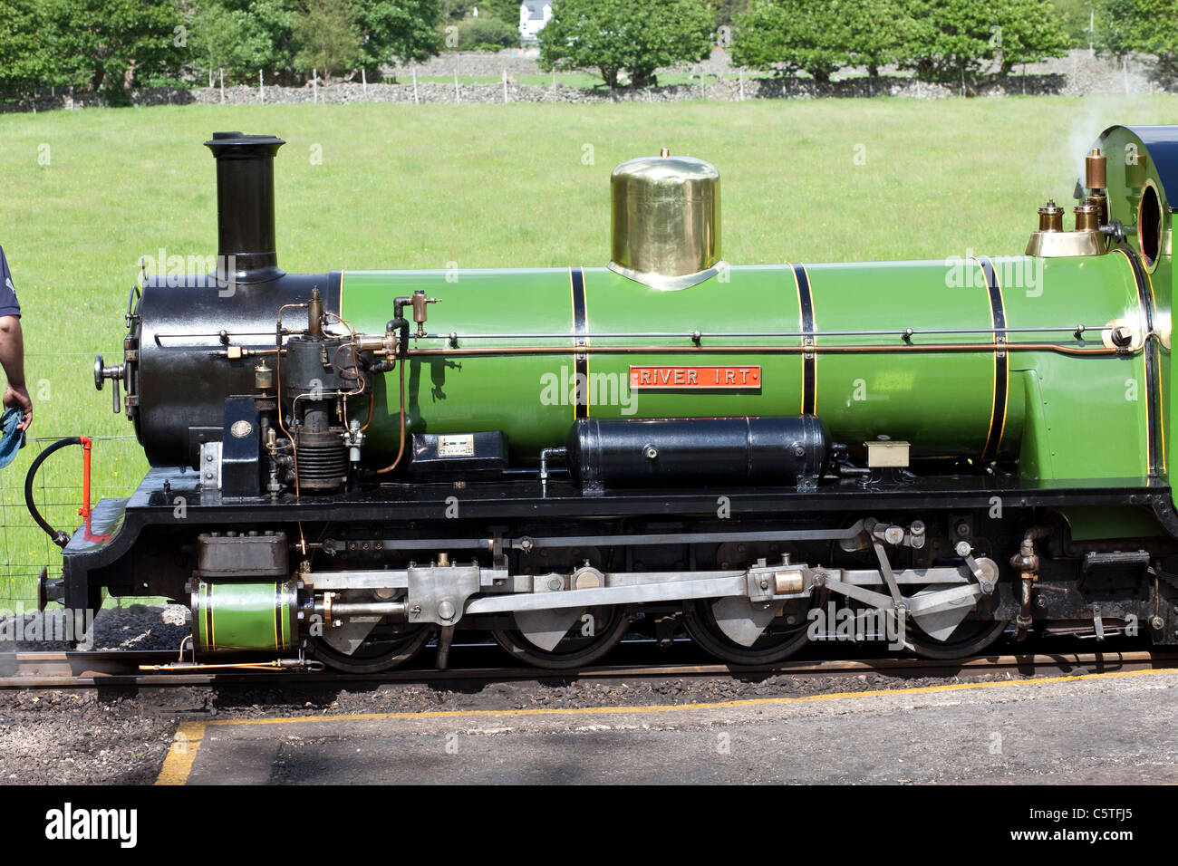 Seascale & Eskdale Railway, Cumbria. Banque D'Images