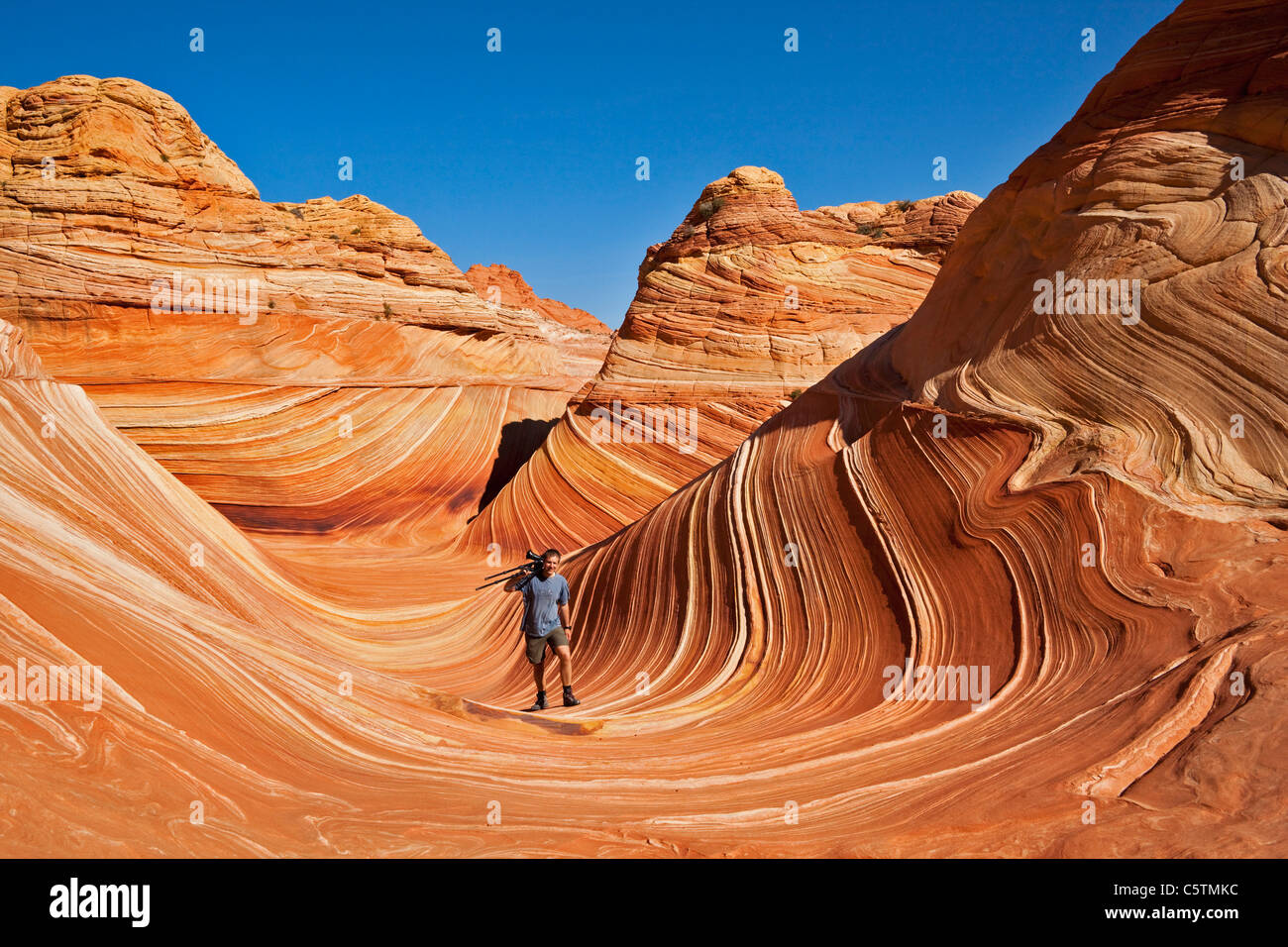 USA, Utah, North Coyote Buttes, falaises National Monument Banque D'Images