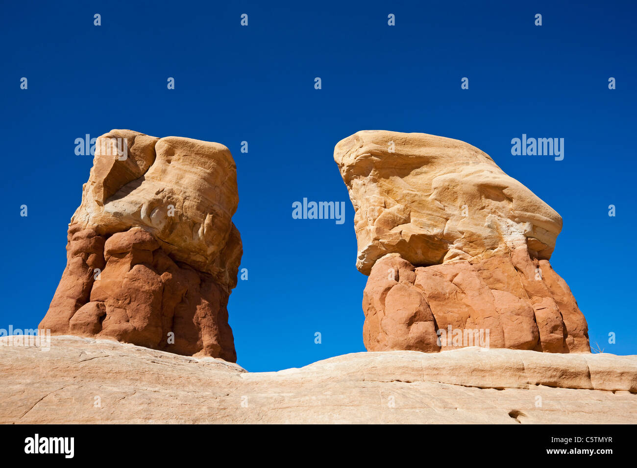 USA, Utah, Grand Staircase Escalante National Monument, Devils Garden, Rock Formation Banque D'Images