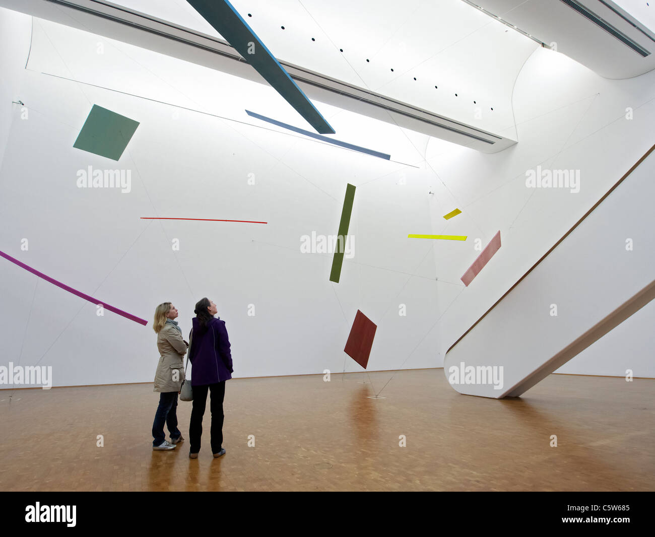 L'art moderne à l'affiche au Musée Ludwig à Cologne Allemagne Banque D'Images