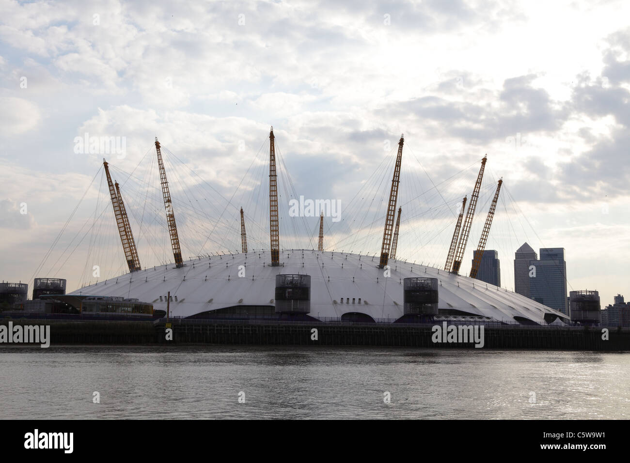L'O2 Arena Millennium Dome Lieu London, England, UK, FR Banque D'Images