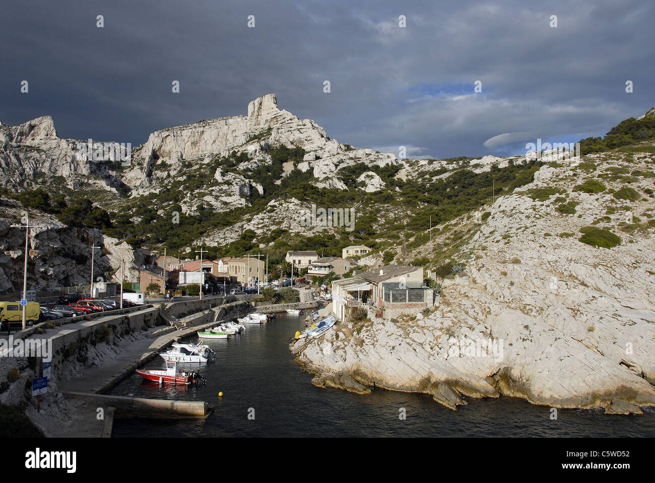 Calanques de Callelongue Marseille Provence-Cote d'Azur France Banque D'Images