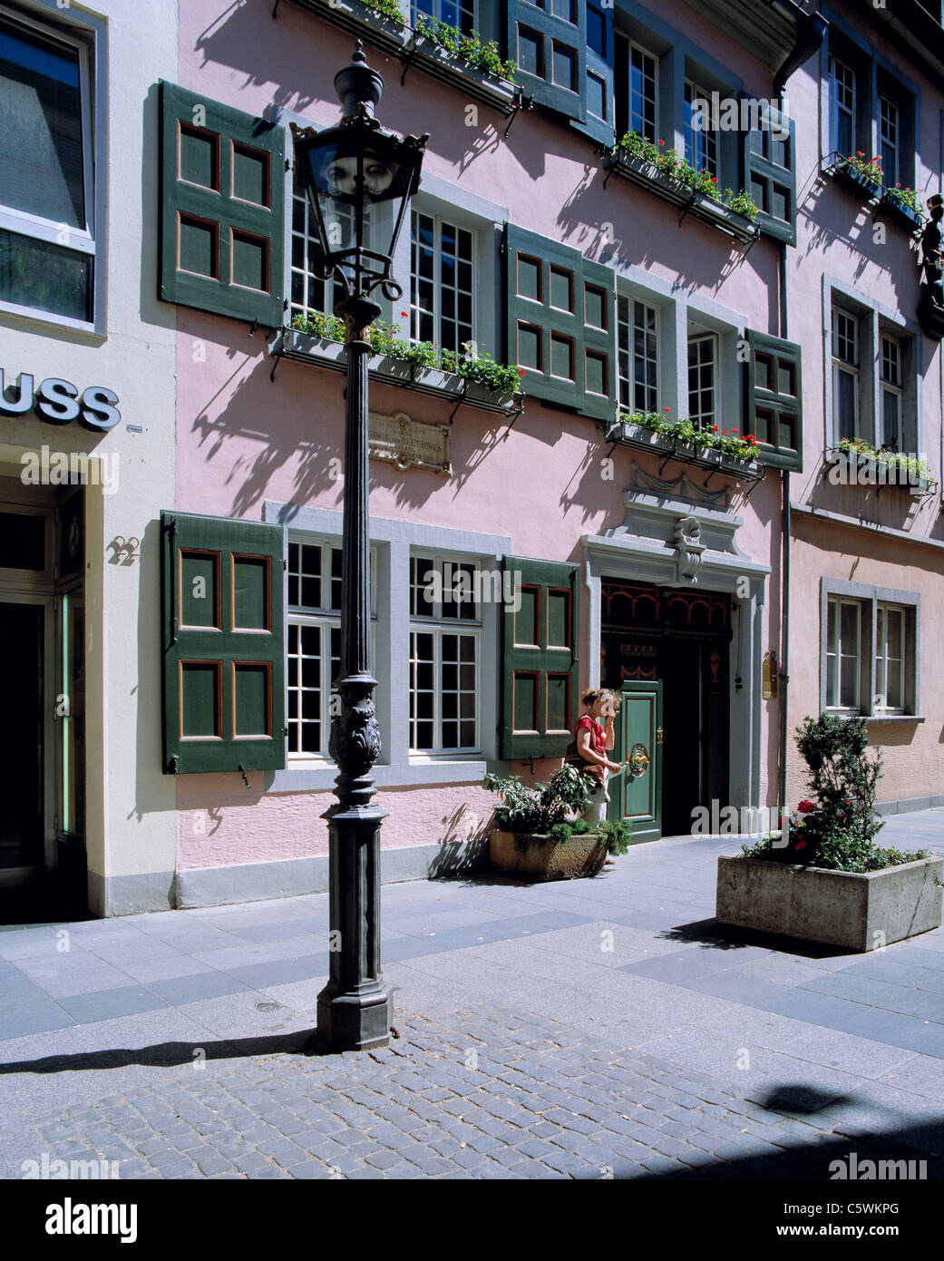 Beethovenhaus, Geburtshaus Ludwig von Beethoven von und mit Musée Beethoven-Sammlung, Bonn, Rhein, Allemagne Banque D'Images