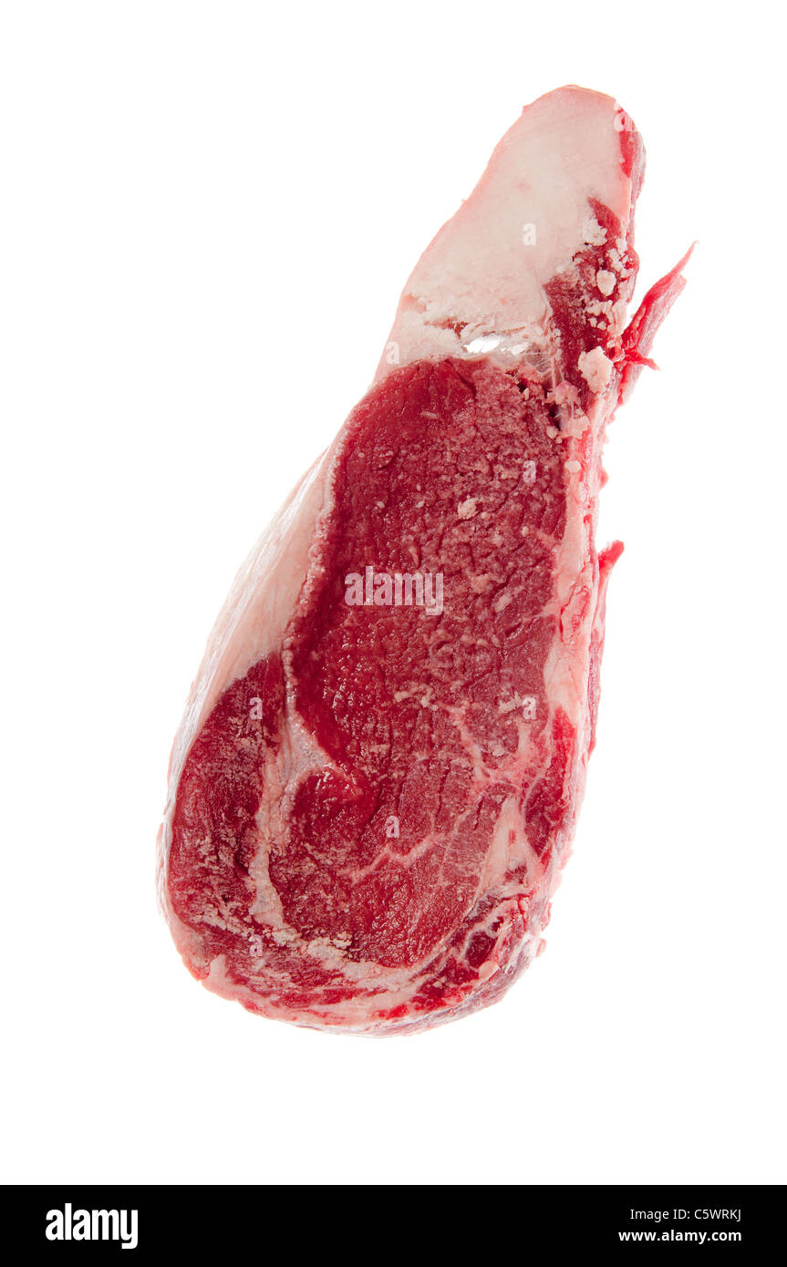 Bifteck de faux-filet Banque D'Images