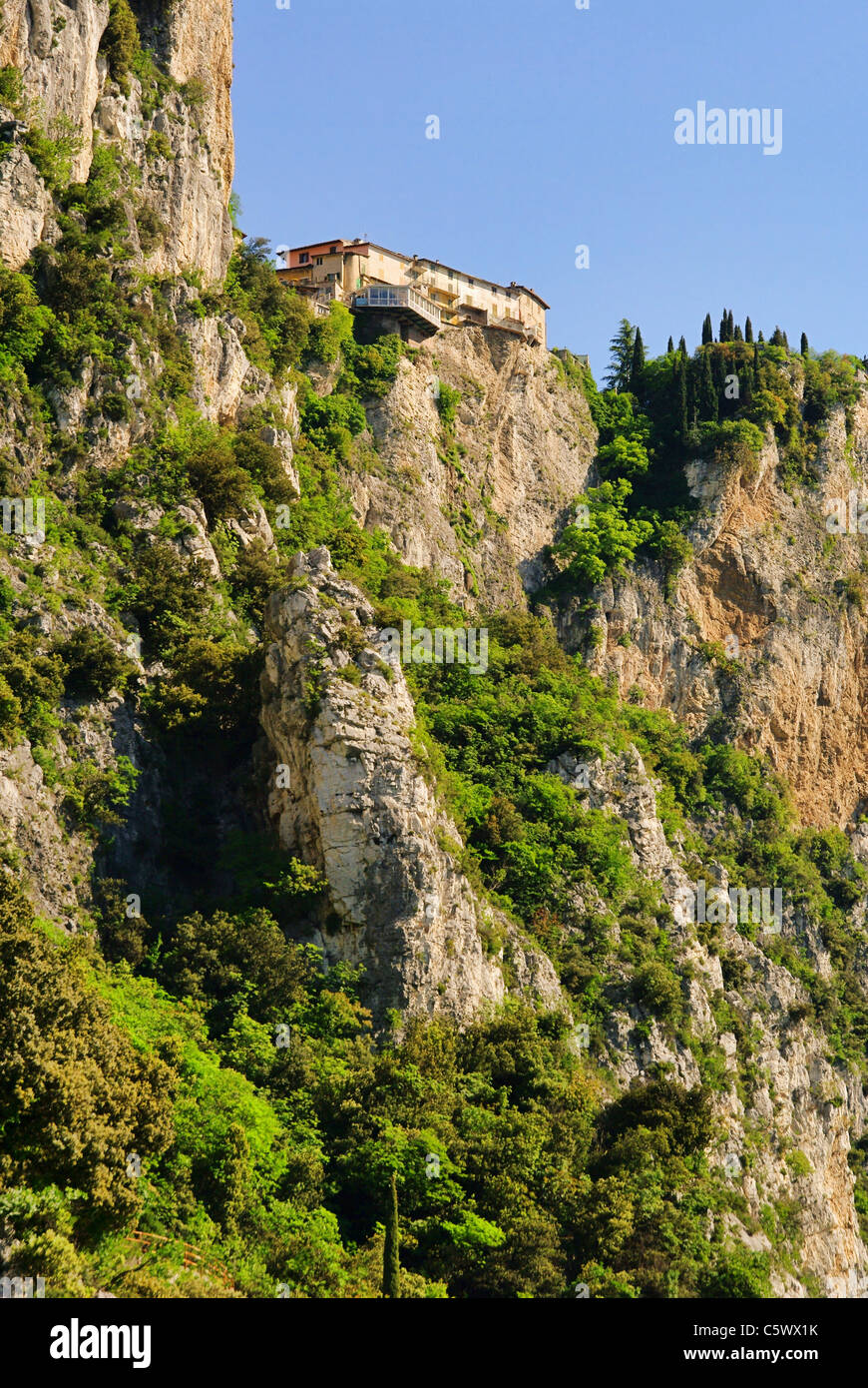 Gardasee Schauderterrasse - lac de Garde terrasse 01 Banque D'Images