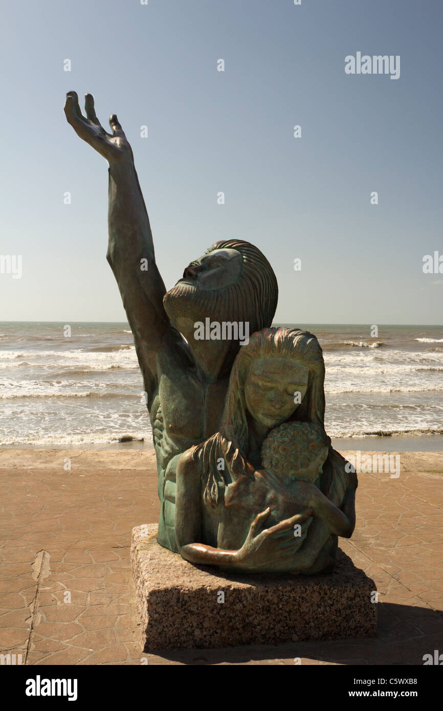 Galveston, Texas memorial à l'ouragan de 1900, considéré comme l'un des plus dévastateurs dans l'histoire américaine Banque D'Images