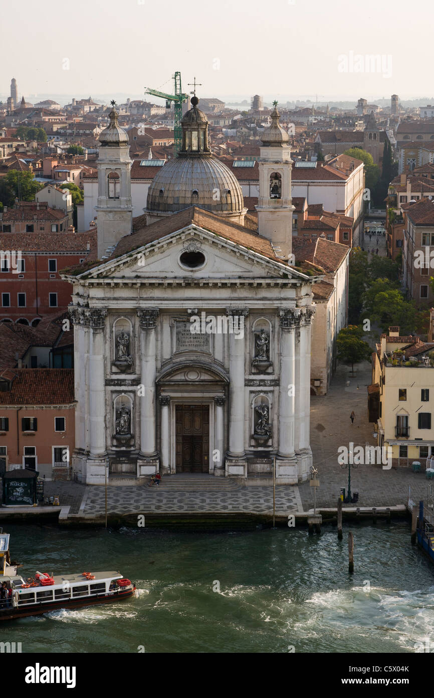 L'église Santa Maria del Rosario à Venise Italie Banque D'Images