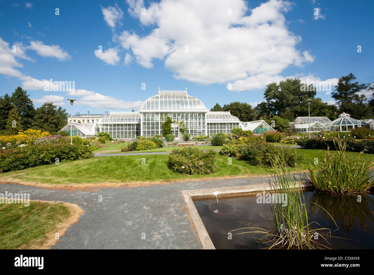 Jardin botanique de Kaisaniemi Helsinki Finlande Banque D'Images