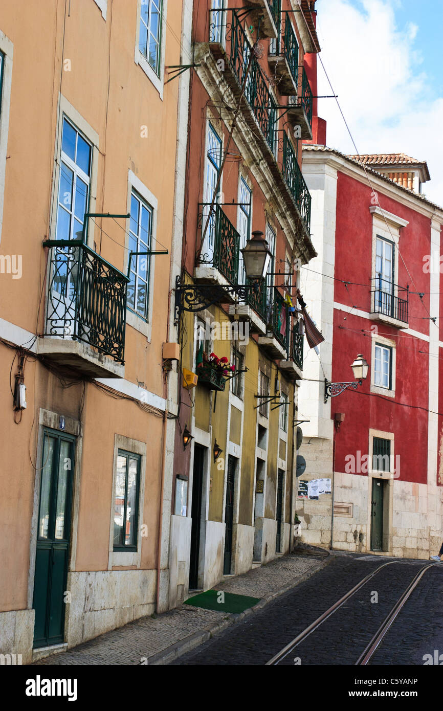 La ville de Lisbonne, Portugal Banque D'Images