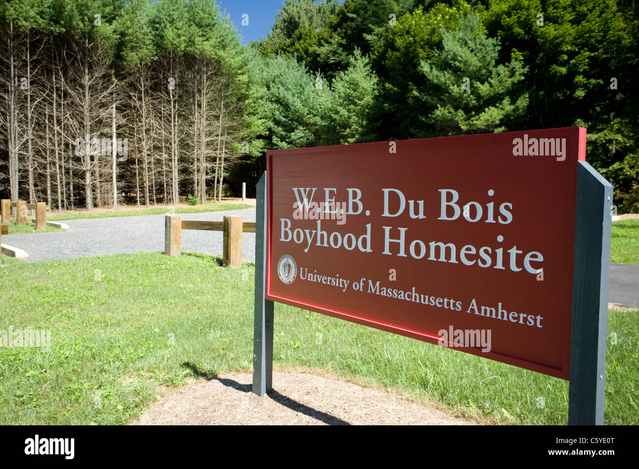 Site de WEB Du Boisein accueil à Great Barrington, Massachusetts. Banque D'Images