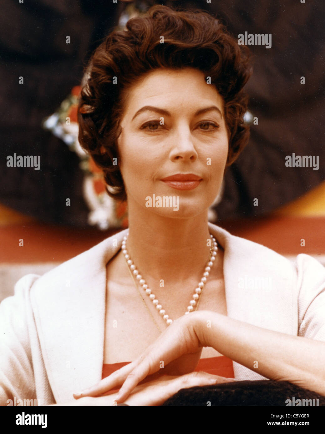 AVA GARDNER 1922-1990) Actrice américaine Banque D'Images