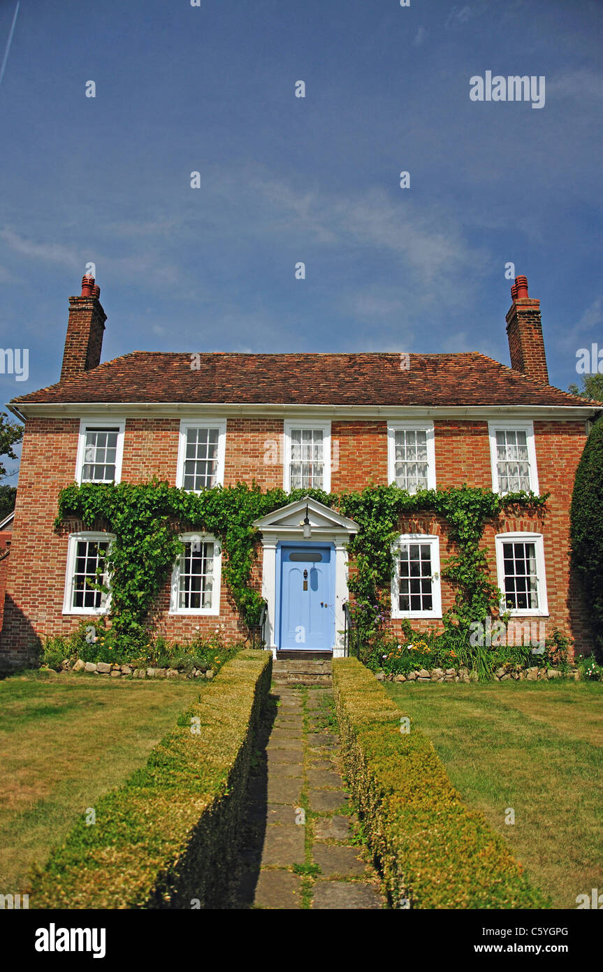 Snowfield Cottage on the Green, Bearsted, Kent, Angleterre, Royaume-Uni Banque D'Images