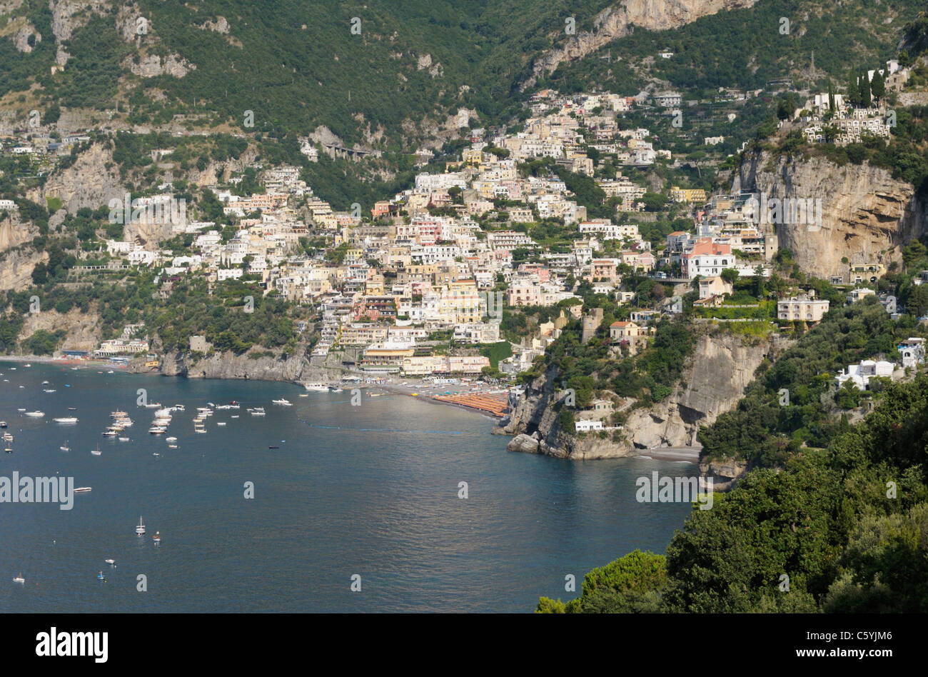 Positano, Amalfi Coast Banque D'Images