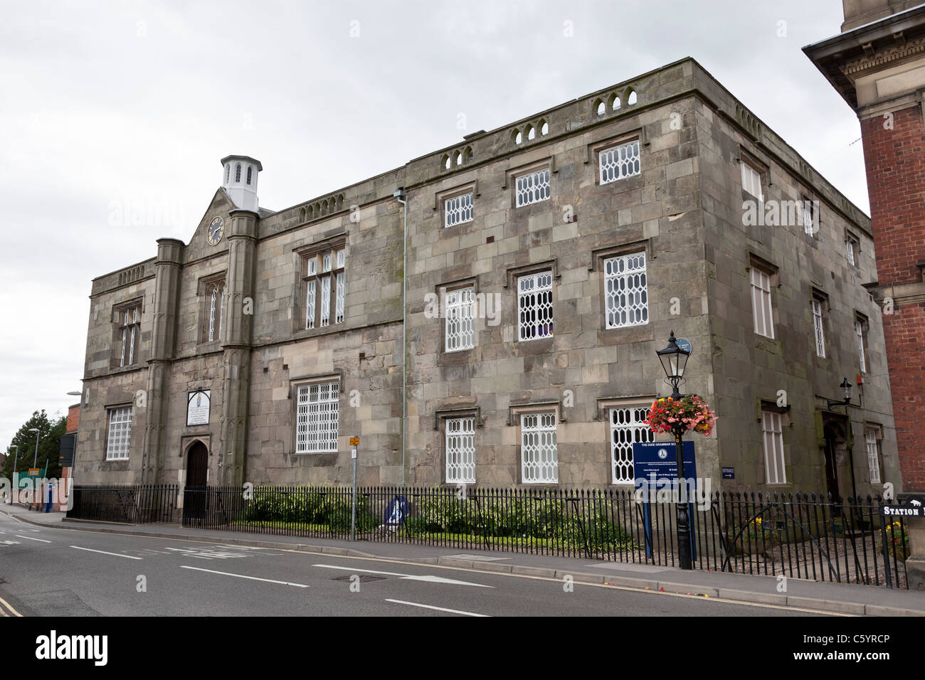 Dixie Grammar School, B-6742, Leicestershire, une école indépendante depuis 1969 Banque D'Images