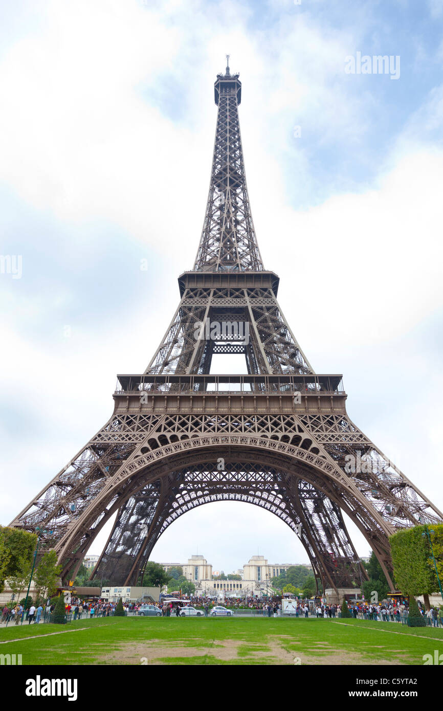 Tour Eiffel tower Paris France Banque D'Images