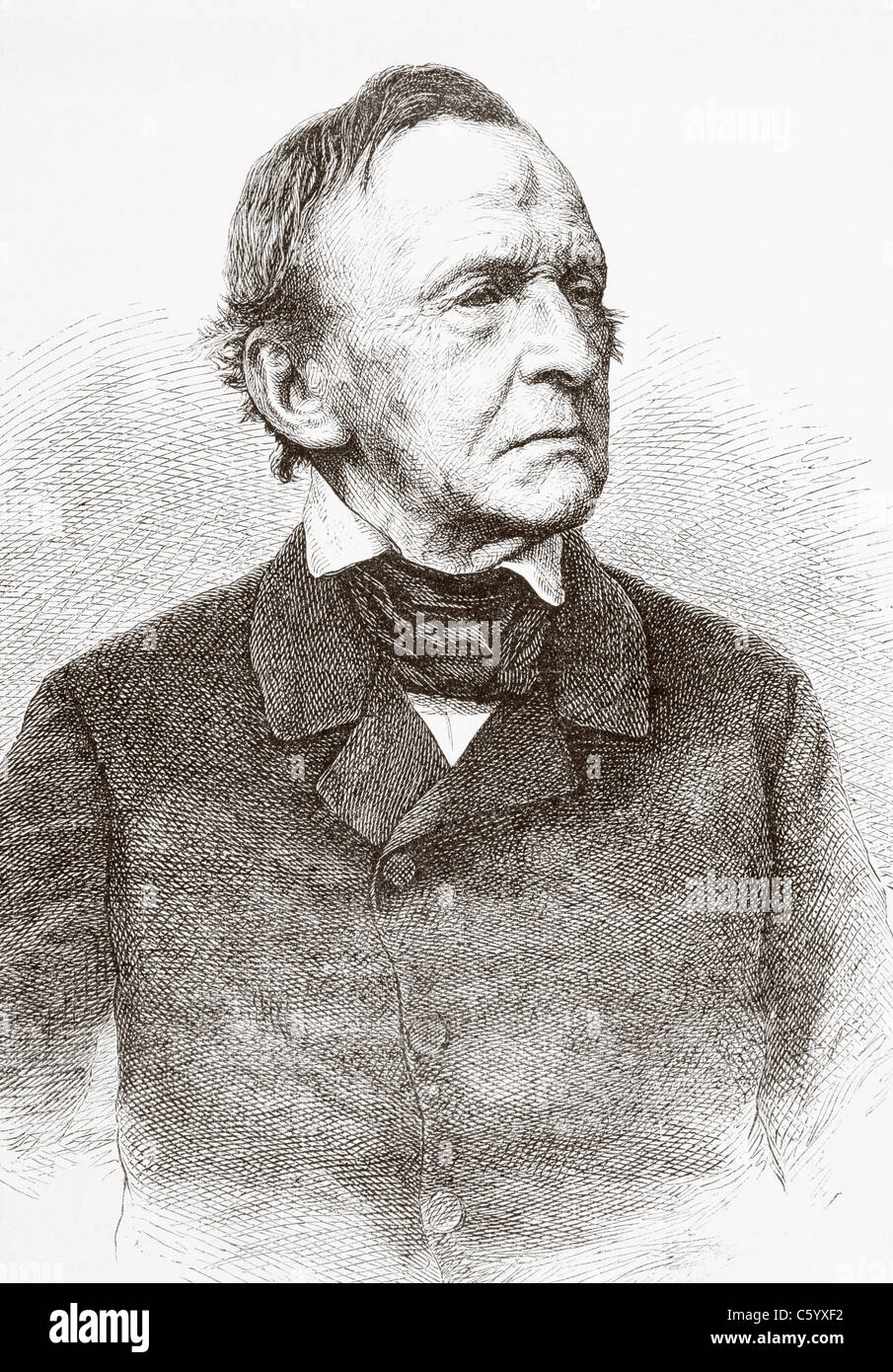 Ludwig I (en anglais Louis I), 1786 - 1868. Roi allemand de Bavière de 1825 à 1848. Banque D'Images