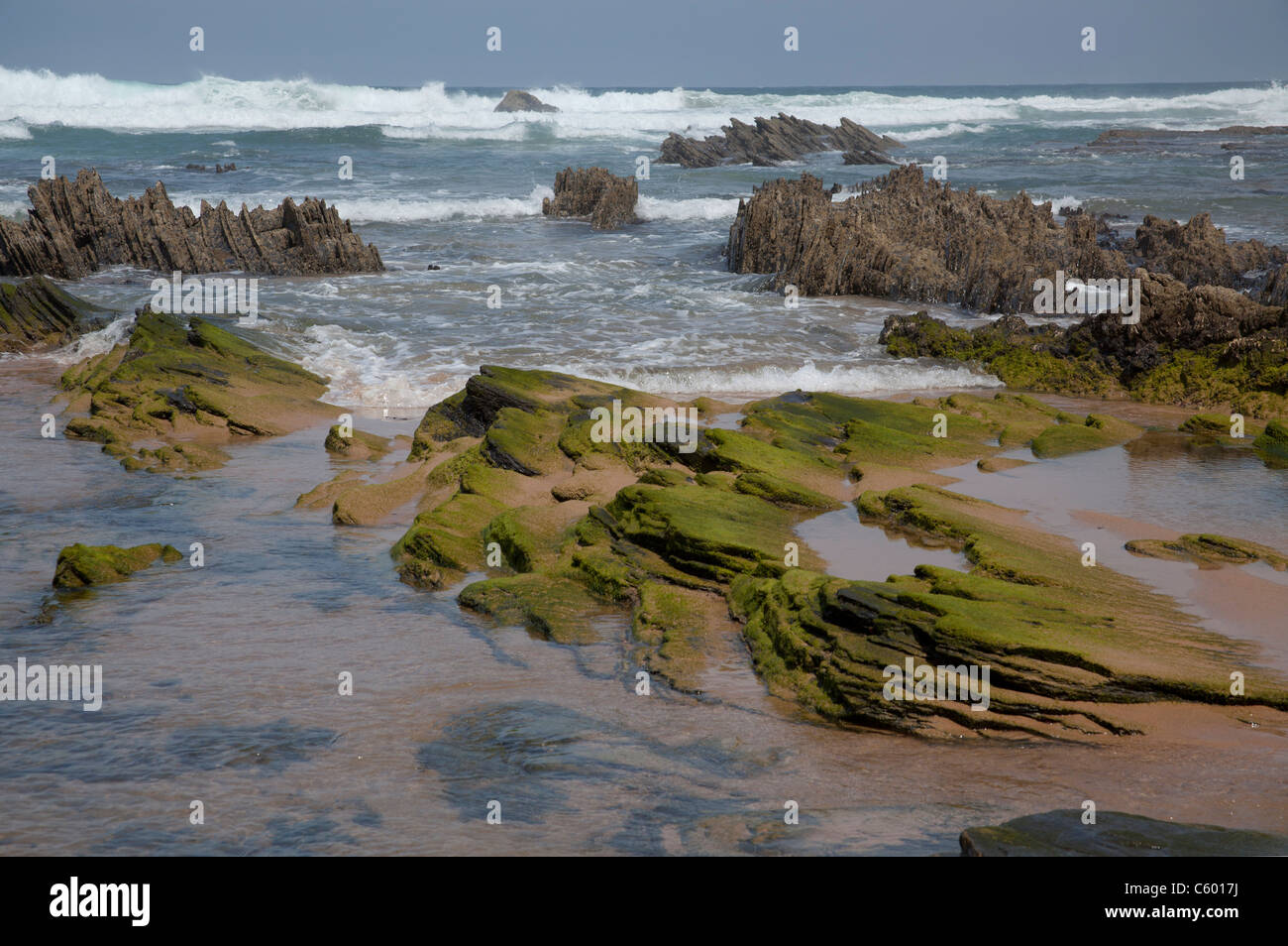 Le Portugal, l'Algarve de l'Ouest Banque D'Images