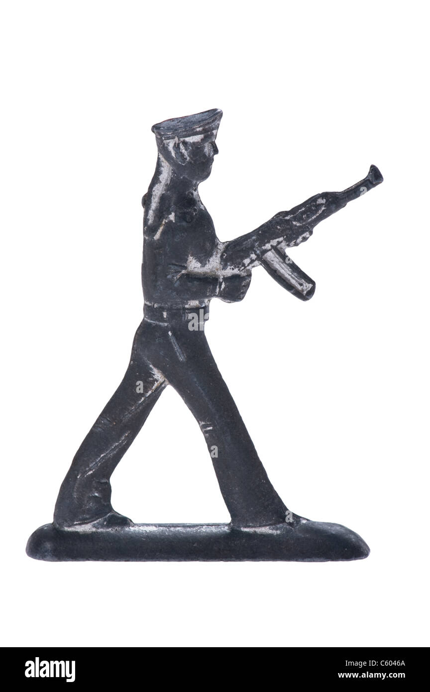 Objet sur blanc - jouet en plastique Banque D'Images