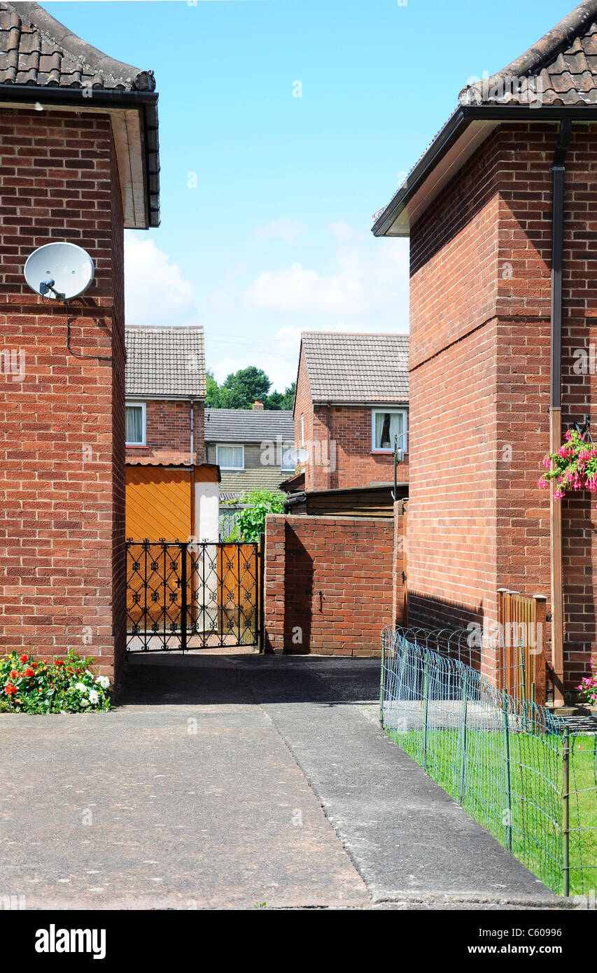 Offres et demandes de logement du Conseil. Banque D'Images