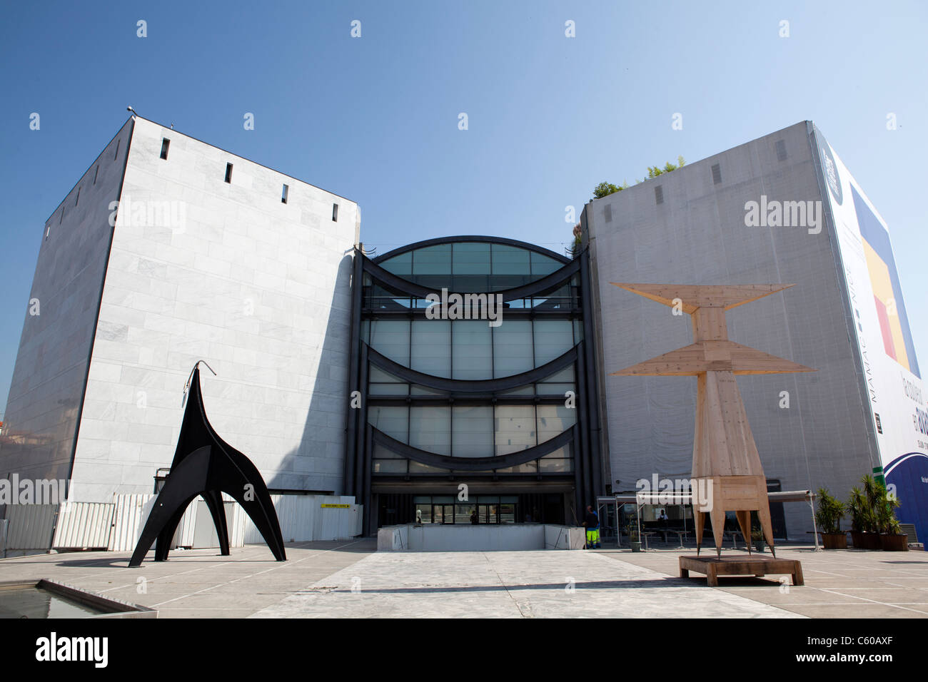 MAMAC Musée d'Art Contemporain, Nice, France Banque D'Images