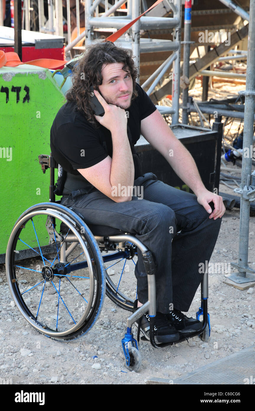 Kochav Nolad (une étoile est née) La version israélienne de l'idole américain. Ron Weinreich Juillet 2011 Banque D'Images