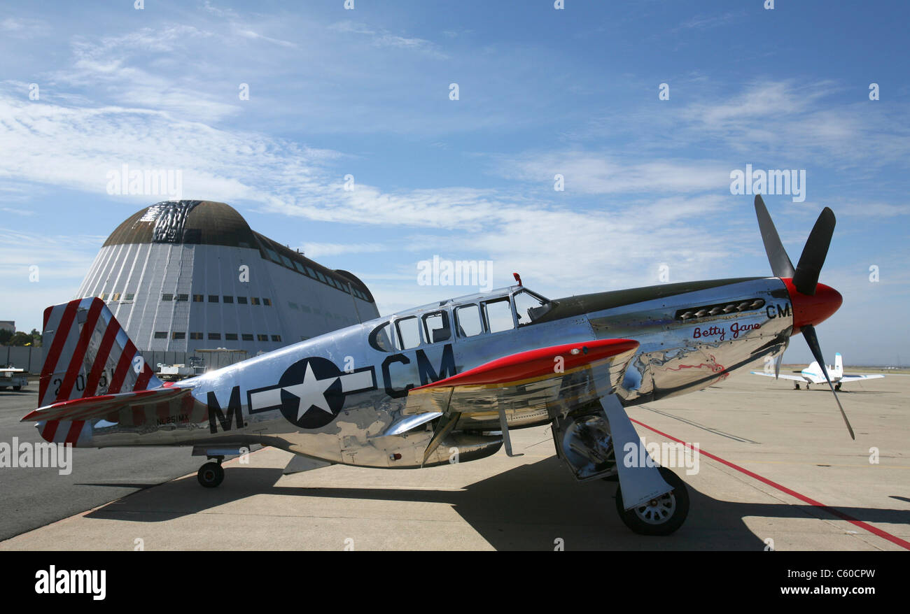 P-51 Mustang avion de chasse Banque D'Images