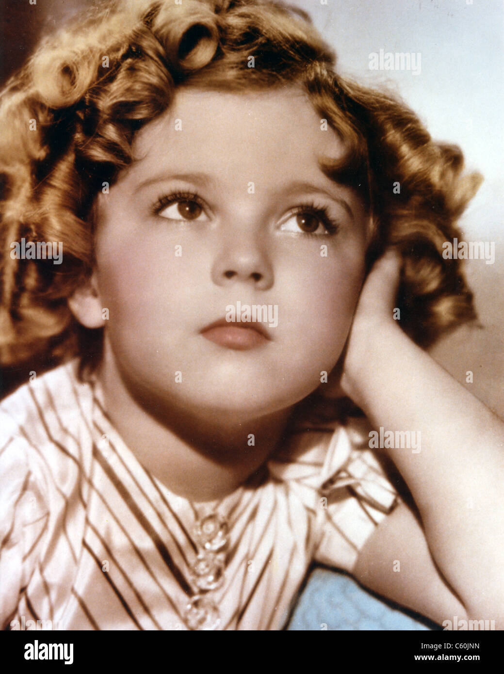 SHIRLEY TEMPLE actrice US vers 1938 Banque D'Images