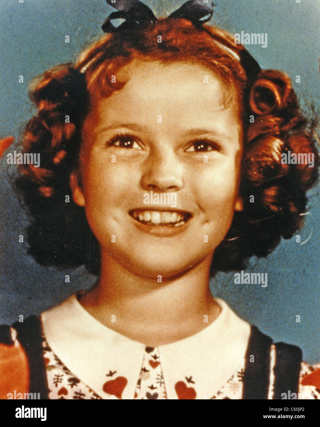 SHIRLEY TEMPLE actrice US vers 1938 Banque D'Images