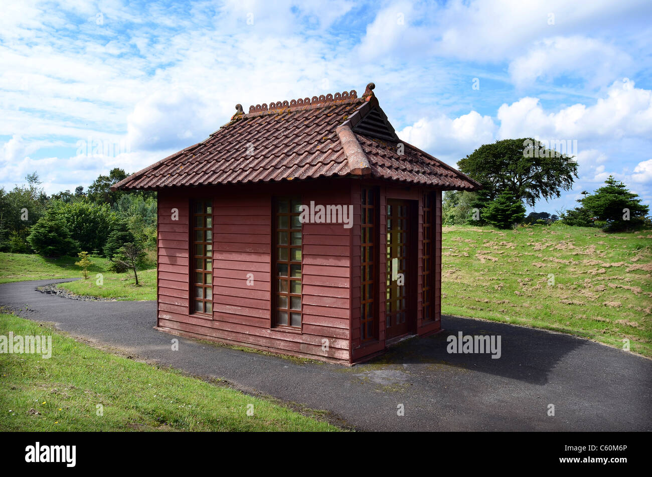 Le monument de la guerre de Corée écossais dans la région de West Lothian Banque D'Images